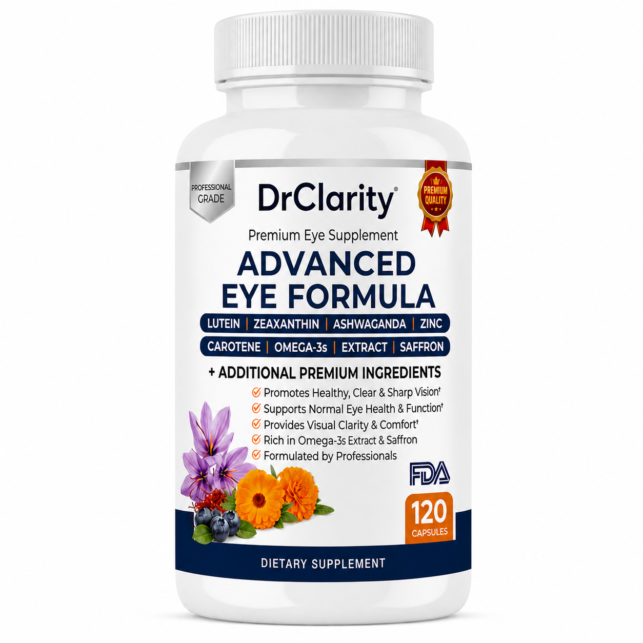 DrClarity Advanced Eye Formula: 120 Gels